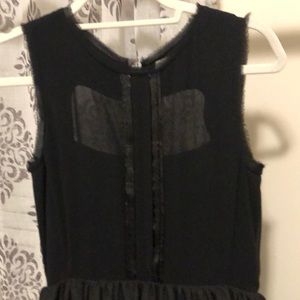 Black cocktail dress